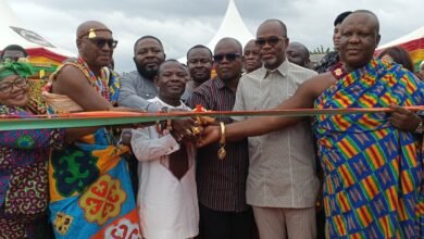 Group Photograph of Dignitaries During the Commissioning Ceremony
