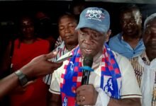 Mr Frederick Yaw Berchie, newly Constituency Chairman elect for Mfantseman NPP