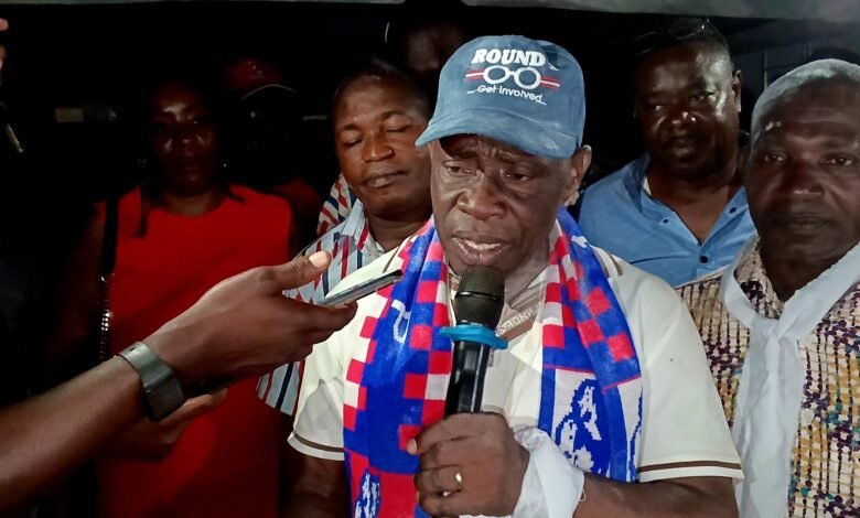 Mr Frederick Yaw Berchie, newly Constituency Chairman elect for Mfantseman NPP